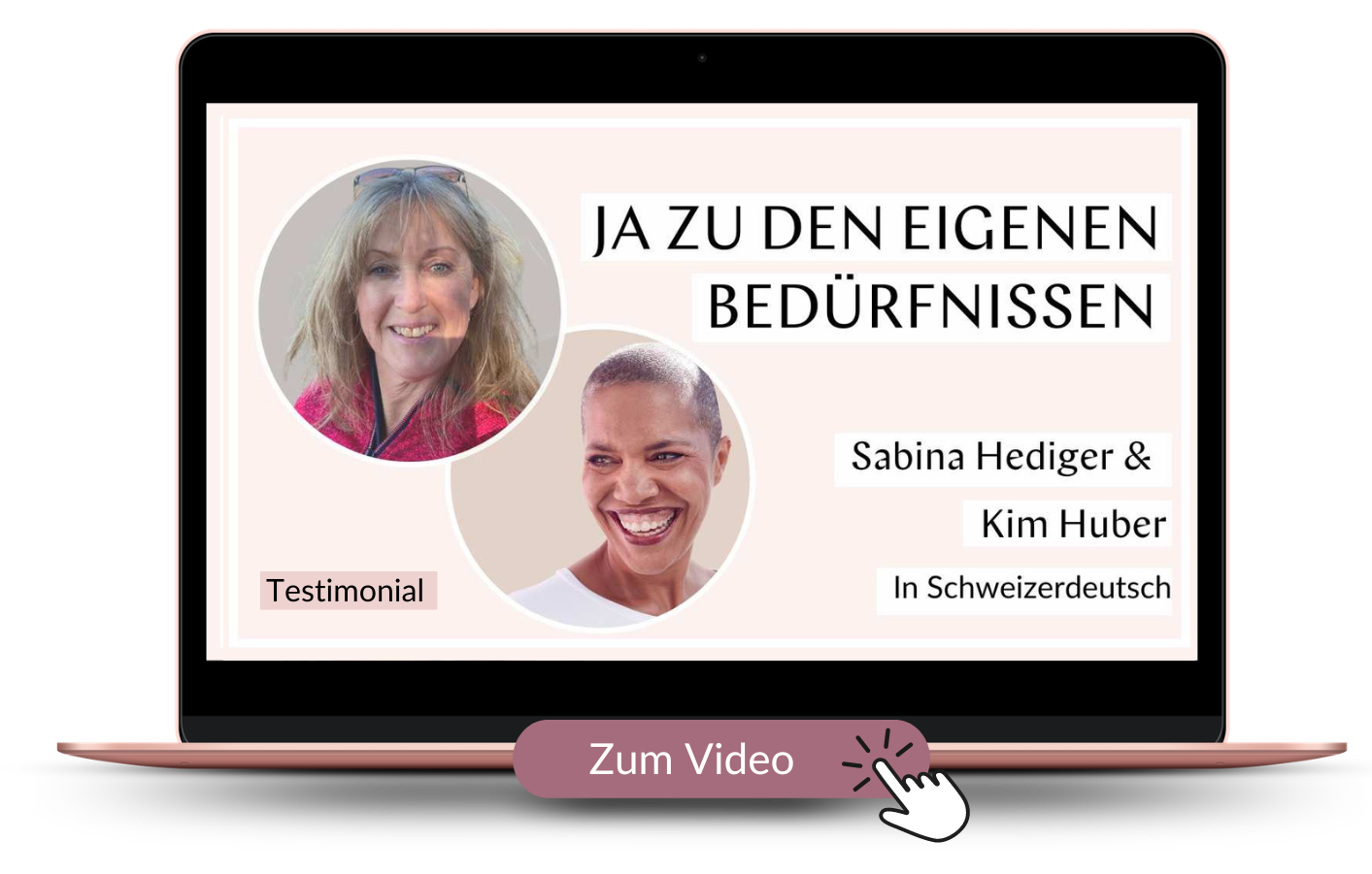 Testimonial Kim Huber Bei Sabina Hediger