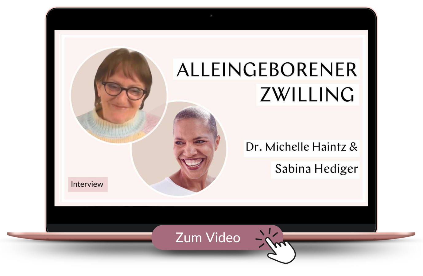 Michelle Haintz Interview Alleingeborener Zwilling Mit Sabina Hediger